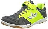 Lico Sport VS Unisex Kinder Hallenturnschuh, Anthrazit/ Lemon, 36 EU