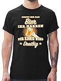 Geburtstagsgeschenk Geburtstag - Reicht Mir das Bier Ihr Narren 30-3XL - Schwarz - 30. Geburtstag Tshirt Herren - L190 - Tshirt Herren und Männer T-S