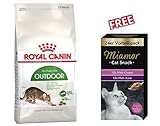 OUTDOOR Royal Canin Katzenfutter, 2 x 10 kg, Trockenfutter für ausgewachsene Katzen, 7 Jahre, unterstützt aktives Leben, hält Gelenke, Haut und Fell gesund mit hohem Energieg