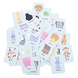 Deesen Baby, Kleinkind 32 Pcs Speicherkarte Puzzle Erkenntnis Puzzle Form Passende Puzzle Cognitive Lernen Frueherziehung Karte Lernspielzeug In Einer Box - T