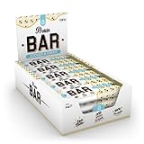 Nanosupps Protein Bar Cookies & Cream - Köstliche Low Sugar Protein Riegel (20gr Protein - 1,2gr Zucker) - Protein Snack mit Schoko-Keks Geschmack - (15 x 55g)