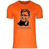 wowshirt Herren T-Shirt The Normal One Jurgen Klopp Liverpool LFC YNWL, Größe:S, Farbe:Orang