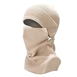 LFYYDS 3 in1 Winter Strickmütze Schal Gesichts Maske Set Outdoor Sport Winddichte Cap Herren Damen Slouchy Warmen Knit Schal Maske Unisex Nackenwärmer für Weihnachten Geburtstag Geschenk
