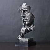 samantha Einzigartiges Handwerk Silent Golden Creative Statue Einfache Moderne Kunsthandwerk Dekoration Büro Wohnzimmer Bar Cafe Art Deco Skulp