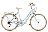 KS Cycling Damenfahrrad Cityrad 28'' Casino hellblau 6 Gänge RH 53 