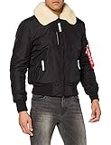 ALPHA INDUSTRIES Herren Injector Iii Jacke, schwarz/BEIGE, XXXL