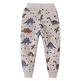 2-7T Kleinkind Jungen Cartoon Print Jogger Jogginghose Baby Kinder Baumwollhose Sportliche Lounging Bottoms Elastische H