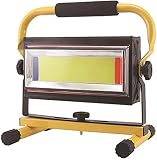 LED  wiederaufladbare 70W tragbare Arbeitsleuchte mit 4 Dimmstufen (250~1600 Lumen), 360 drehbare Halterung, wasserdicht IP65, USB-Ausgangsanschlüsse, Außenbeleuchtung für Camping F