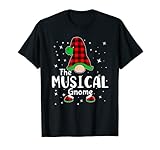 Weihnachtspyjama mit Musikzwerg, Buffalo Plaid T-S
