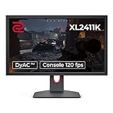 BenQ ZOWIE XL2411K Gaming Monitor | 24 Zoll 144Hz DyAc XL Setting to Share | 120Hz Kompatibel für PS5 und Xbox Series X