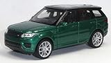 Welly Modellauto kompatibel mit Range Rover Sport dunkelgrün ca. 11,5