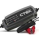 CTEK CT5 Powersport, Batterieladegerät 12V 5A, Ladegerät LiFePO4, AGM Ladegerät, Lithium Ionen Ladegerät Motorrad, Quad-Bike, Schneemobil, Wasserfahrzeug, Batteriepfleger Mit Rekonditionierung