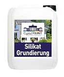 Tiefgrund Capital Paint Silikat Grundierung 10 L Innen Aussen, ELF, mineralischer Tiefengrund, verarbeitungsfertig, Maler- und Handwerk