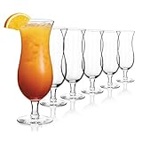 Sahm Hurricane Cocktail Gläser Set 12teilig | 470ml Cocktail Longdrinkgläser Set | Ideal als Barkeeper Set, Milchshake Glas oder als Eisbecher G