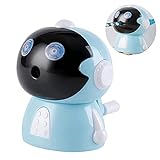 Widream Bleistiftspitzmaschine Manuelle, Schreibtisch-Anspitzer, Spitzmaschine mit Auffangbehälter, Zufällige Farben, Kinder Bleistiftspitzmaschine Manuelle, für Büro Klassenzimmer und Z