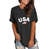 Pullover Damen blusenpullover 2 in 1 Damen Damen große größen übergrößen Plus Size Shirt Ringel a-Linie zierfalten Rundhals 3/4-arm Sommerkleid Damen Bluse(#NHD-A21 Tunika für Damen, XL)