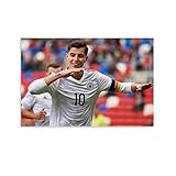 SHADIAO Kai Havertz Poster mit Fußballspieler-Motiv, dekoratives Gemälde, Leinwand, 30 x 45