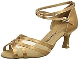 Diamant Latein 035-077-087 Damen Tanzschuhe - Standard & Latein, Beige (Hautfarben), 37 1/3