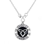 lureme Angelic Power Rune Halskette Inspiriert von The Mortal Instruments Stadt der Knochen (nl005365)