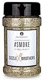Ankerkraut #Smoke, BBQ Rub Gewürzmischung der Sizzle Brothers für Fisch, Geflügel, Schwein und Rind, 210g im S