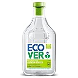 Ecover Allzweckreiniger Zitronengras & Ingwer (1 L), nachhaltiger Reinger und Fettlöser mit pflanzenbasierten, biologisch abbaubaren Inhaltsstoffen, Veganer-freundliche F