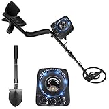 Metalldetektor fur Garten mit LED-Licht und Zeigererkennung