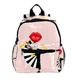 HDFGD Kreativer Mädchenrock Schulrucksack, Reisetasche für Männer und Frauen, leichter College-Rucksack
