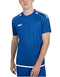 JAKO Kinder Trikot Striker 2.0 KA, royal/weiß, 152, 4219