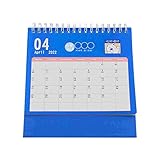 dxzsf Tischkalender 2022 1 stück Portable 2022 Mini-Kalender mit schönen Bärenstil for Desktop-Büro und Zuhause Tischkalender 2022 Wochenkalender (Color : 2)