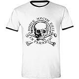 Uncharted 4 - Skull Ringer (T-Shirt Unisex Tg. L) (1 KLEDIJ)