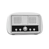 Mini Retro-Lautsprecher Tragbarer drahtloser Lautsprecher Soundsystem Stereo-Musik-Surround-Subwoofer TF USB Smart Sound Box