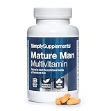 Multivitamine für den reifen Mann - mit Koreanischem Ginseng & Ginkgo Biloba - geeignet für Vegetarier - 120 Tabletten - SimplySupp