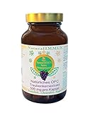 Natürliches OPC, Traubenkernextrakt, OPC Kapseln, Hochdosiert 500 mg, vegan, herg. in DE