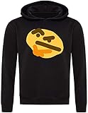 Thonking Internet Meme Funny Graphic Unisex Pullover Hoodie M