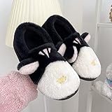 Perferct Novelty Slippers Ladies-House Slippers Indoor Outdoor-Gifts for Men-Cartoon Fruit Cotton Slippers, Pumpkin Plush Slippers,Yellow,41/42