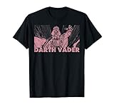 Stars Wars Darth Vader Pink Hue Stamp T-S