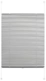 Gardinia 32188 Alu-Jalousie zum Klemmen, Sicht-, Licht- und Blendschutz, Alle Montage-Teile inklusive, Alu-Jalousie Easy Move, Silber, 50 x 130 cm (BxH)
