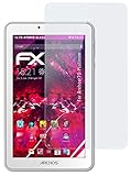 atFolix Glasfolie kompatibel mit Archos 70 Platinum Panzerfolie, 9H Hybrid-Glass FX Schutzpanzer F