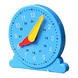 RetroFun Kinder Lernen Uhr, Zeit lehren Demonstration Uhr Modell, einstellbare Zeit Lernen Uhr frühe Bildung Lernspielzeug fü