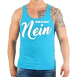 Spaß kostet Männer Trägershirt Bevor du fragst Nein Größe S - 3XL