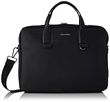 Calvin Klein Buff Laptoptasche für Herren, warm, Einheitsgröße, Schw