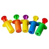 kristy Knete Werkzeug Knetwerkzeug Küche Plastilin Werkzeug 5 Stück Geeignet Für Kinder Ab 3 Jahren (zufällige Farbe)