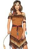 LEG AVENUE 85398 - Native Princess Damen kostüm, Größe S/M (EUR 36-38), Karneval Fasching