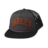 HARLEY-DAVIDSON Arched Harley Trucker Cap Baseball-Cap Biker Kappe Cappy Motorrad Basecap für Damen und H