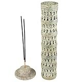 Aheli Räucherstäbchenhalter, Eiffelturm, Specksteinturm, für Stäbchen, Home Office D