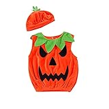 Sanshao Halloween Kürbis Kostüm, Halloween Kostüm, Kürbis Faschingskostüme, Kürbis Karnevalskostüm, für Kinder, Jungen, Mädchen, für Fasching Karneval Fasnacht, auch als Geschenk zum Geburtstag