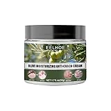 Oliven Anti Trocken Creme, Oliven Feuchtigkeitscreme, Oliven Anti Trocken Creme, 100% feuchtigkeitsspendende, schnell wirkende Creme, geeignet für trockene Füße und rissige F