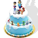 Tortenfiguren, 12er MiniFiguren Tortendeko, Cupcake Figuren, Cake Topper Kuchendeko, Geburtstags Party liefert Cupcake Figuren, Party Kuchen Dekoration Lieferungen, Tortendeko Junge, Kuchen Deko(B)