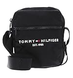 Tommy Hilfiger Herren TH Established Mini Reporter, Schwarz, M