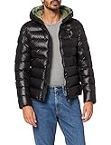 Blauer Herren GIUBBINI Corti Imbottito OVATTA Steppjacke, 999 Nero, M